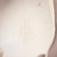 Hermès Sneakers aus Leder in Grau