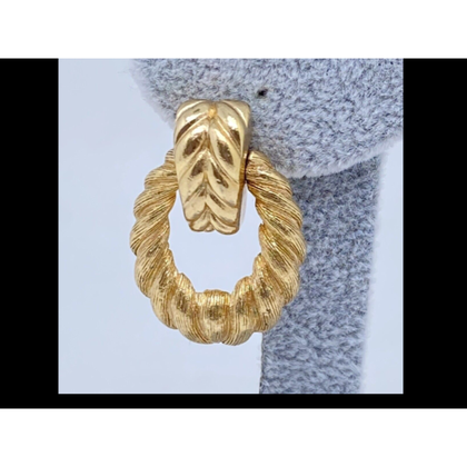 Dior Ohrring aus Versilbert in Gold