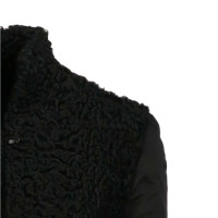 Gianfranco Ferré Jacket/Coat Suede in Black