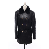 Burberry Jacket/Coat Leather in Black