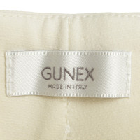 Gunex pantalon plissé à la crème