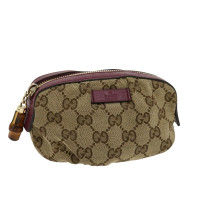 Gucci Clutch Canvas in Beige