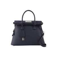 Mm6 Maison Margiela Handbag Leather in Blue