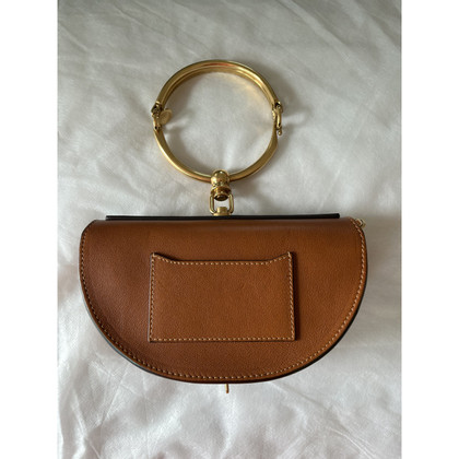 Chloé Nile Minaudiere Leather in Brown