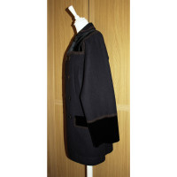 Jean Paul Gaultier Jacket/Coat Wool in Blue