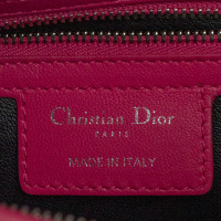 Christian Dior Lady Dior en Cuir en Rose/pink