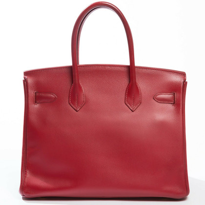 Hermès Birkin Bag 30 Leather in Red