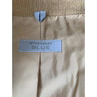 Strenesse Blue Blazer aus Baumwolle in Beige