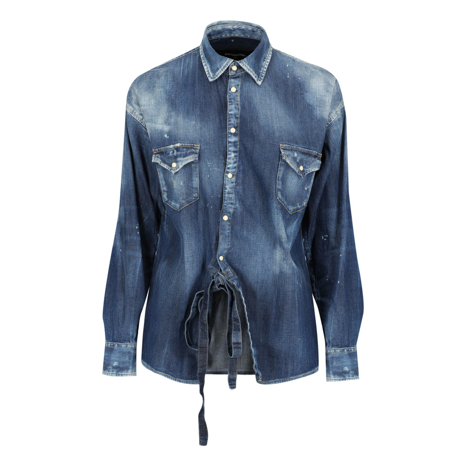 Dsquared2 Capispalla in Cotone in Blu