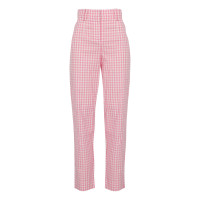Balmain Paire de Pantalon en Coton en Rose/pink
