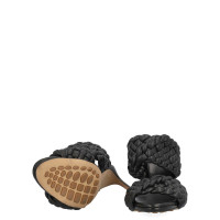 Bottega Veneta Sandales en Cuir en Noir