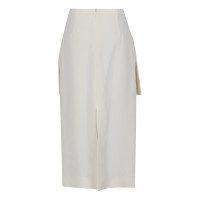 The Row Skirt Wool in White