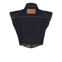 Dolce & Gabbana Jacket/Coat Cotton in Blue