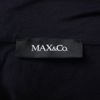 Max & Co Oberteil aus Jersey in Blau