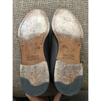 Bally Stiefel aus Leder in Grau