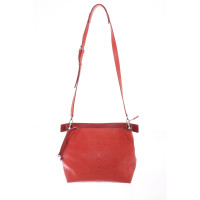 Mcm Handtasche aus Leder in Rot