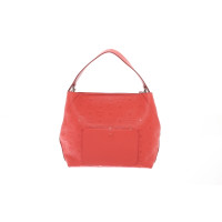 Mcm Handbag Leather in Red