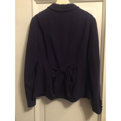 Moschino Cheap And Chic Jacket/Coat Wool in Violet