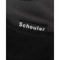 Proenza Schouler Stiefeletten aus Leder in Schwarz