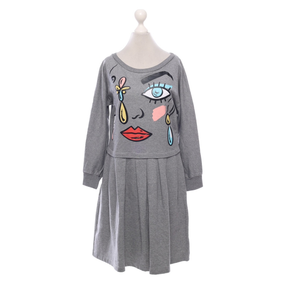 Moschino Dress Jersey in Grey