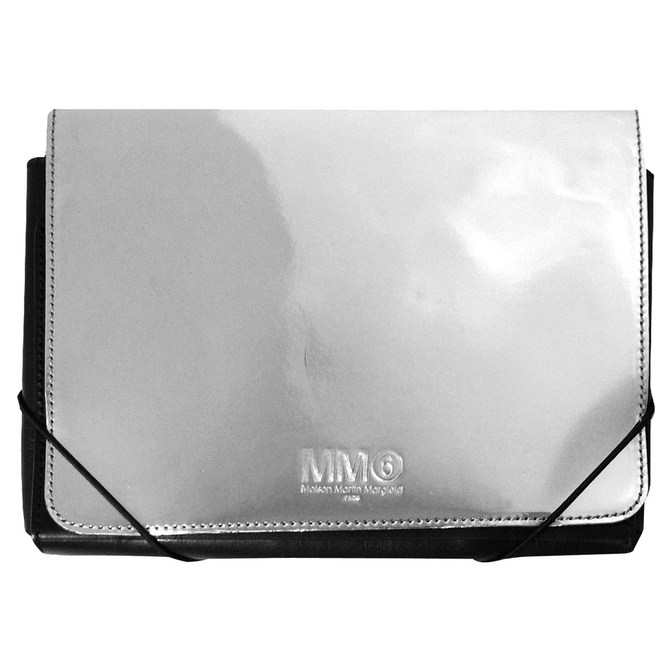 Mm6 By Maison Margiela Silver colored clutch
