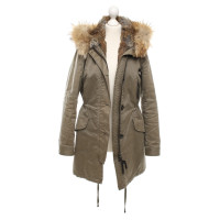 Blonde No8 Parka with real fur