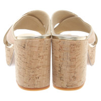 Baldinini Sandalen Leer in Beige