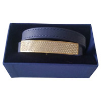 Swarovski Leder-Armband in Blau