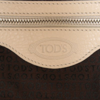 Tod's Handtas in crème