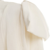 Elisabetta Franchi Silk blouse in cream