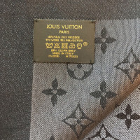 Louis Vuitton Monogram-Shine-Tuch in Schwarz/Silber