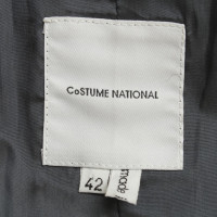 Costume National Lederjacke in Schwarz 