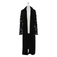 Bazar Deluxe Veste/Manteau en Coton en Noir