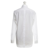 Hermès Bluse in Weiß
