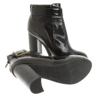 Jeffrey Campbell Ankle boots Patent leather in Bordeaux