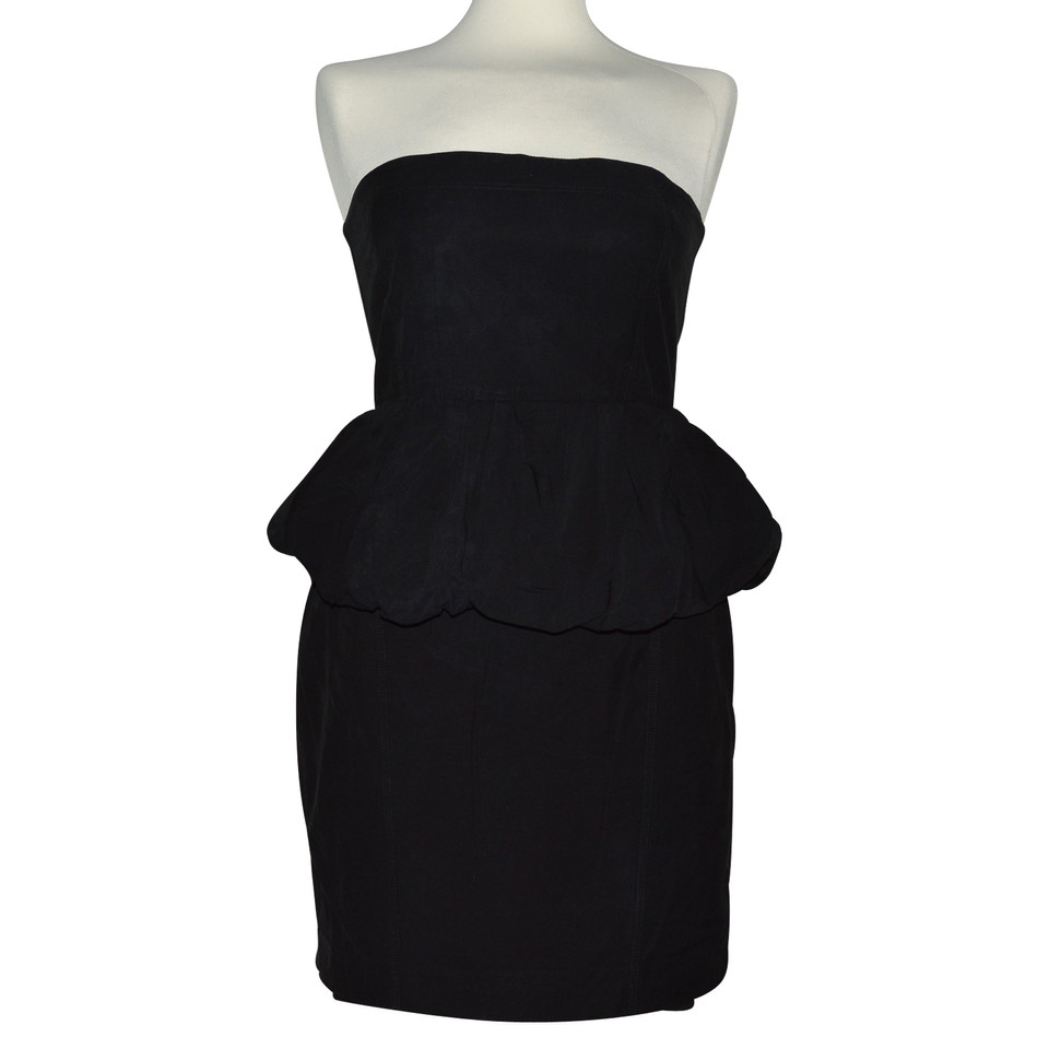 Acne Bandeau dress in black