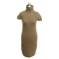 Loro Piana Short knitted dress in beige