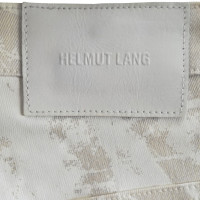 Helmut Lang Pantalon en Blanc / Beige