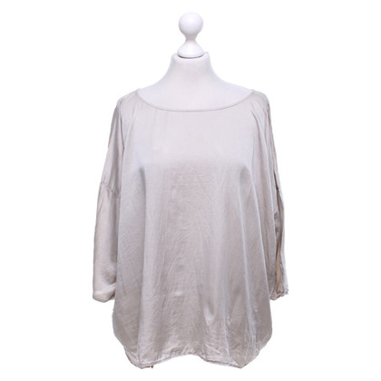 0039 Italy Blouse shirt in grey beige