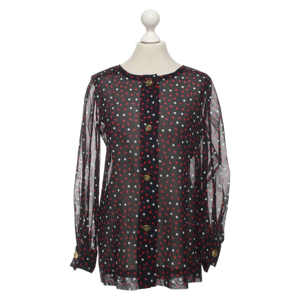 Givenchy Bluse mit Punktemuster