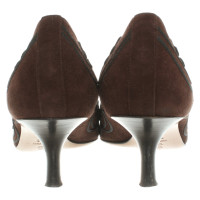 Emma Hope´S Shoes Pumps/Peeptoes aus Wildleder in Braun