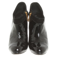 Bcbg Max Azria Ankle boots Patent leather in Black
