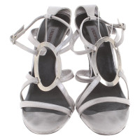 Karl Lagerfeld Silver-colored sandals