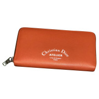 Christian Dior Bag/Purse Leather in Orange