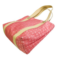 Bulgari Handbag Canvas in Pink