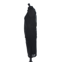 James Perse Kleid aus Baumwolle in Schwarz