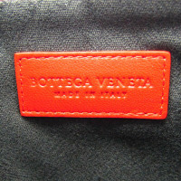 Bottega Veneta Clutch Bag Leather in Red