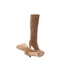 Gianvito Rossi Boots Leather in Beige
