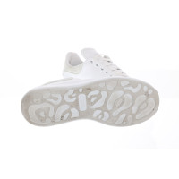 Alexander McQueen Sneakers Leer in Wit