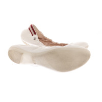 Bally Slippers/Ballerinas Leather in Cream